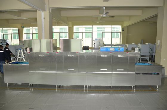 Trung Quốc Máy rửa chén bằng thép không gỉ thương mại 680kg ECO-L580P2H2 cho khách sạn nhà cung cấp
