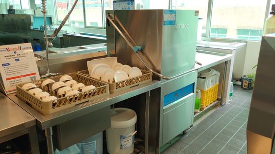 Trung Quốc Hiệu suất ổn định Hood Loại máy rửa chén 25L Khối lượng bể rửa Tùy chỉnh được thực hiện nhà cung cấp