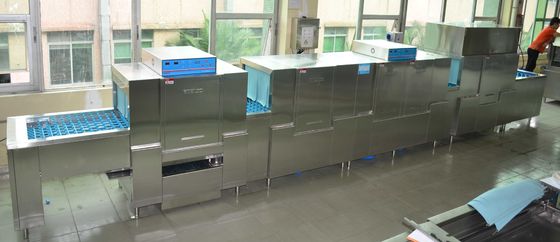 Trung Quốc Máy rửa chén thương mại thép không gỉ 920kg ECO-L850CP3H2 8500mm nhà cung cấp