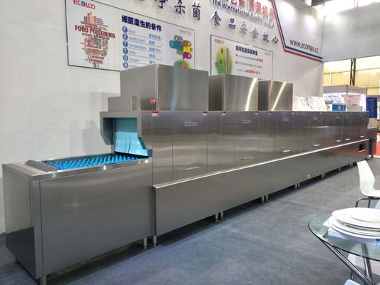 Trung Quốc Máy rửa chén khách sạn 56KW / 92KW ECO-L960CP3H3, Máy rửa chén thương mại nhà cung cấp