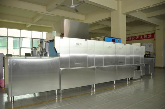 Trung Quốc Máy bay rửa chén bằng thép không gỉ 35KW / 71KW cho nhà hàng nhà cung cấp