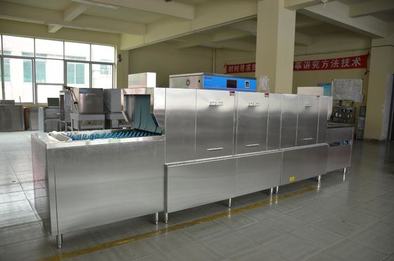 Trung Quốc Máy rửa chén bằng thép không gỉ 25KW / 61KW cho bếp trung tâm nhà cung cấp